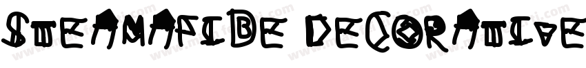 Steamafide Decorative Heavy生成器字体转换